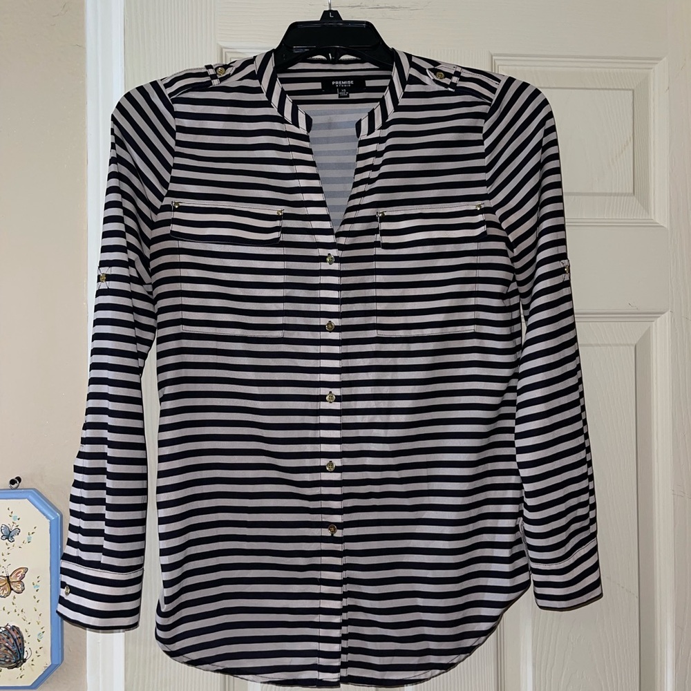 Striped long sleeve